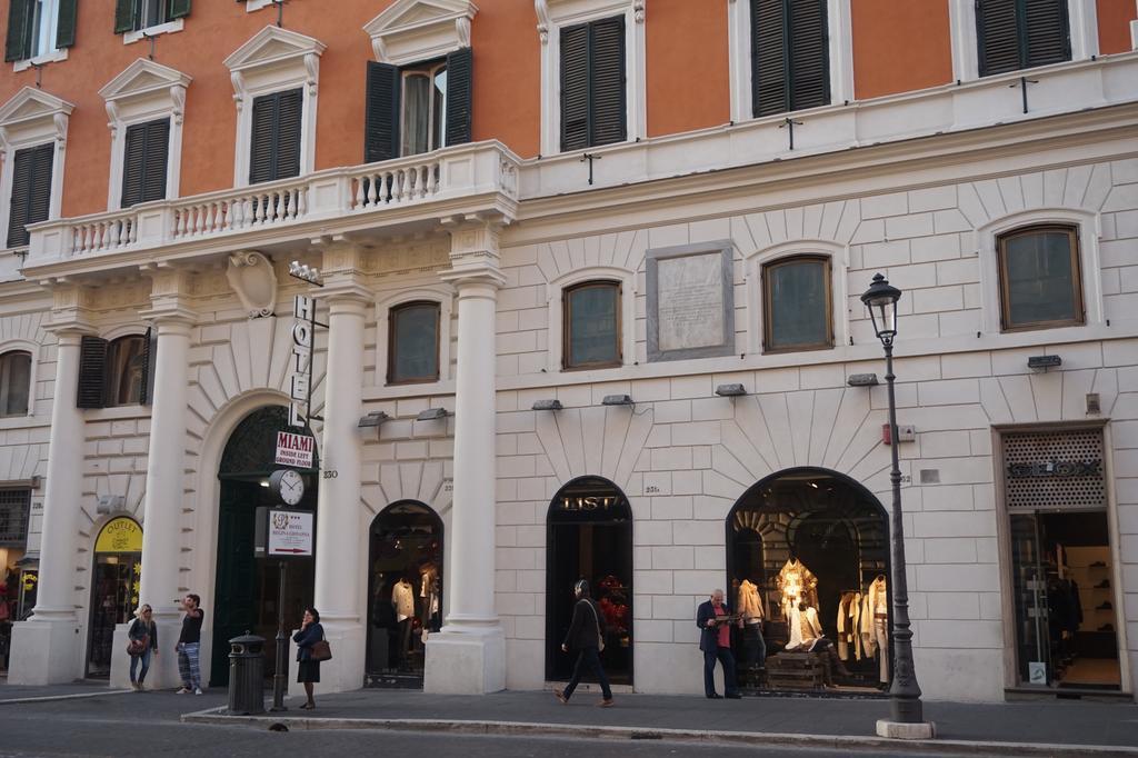 Hotel Miami Róma Kültér fotó